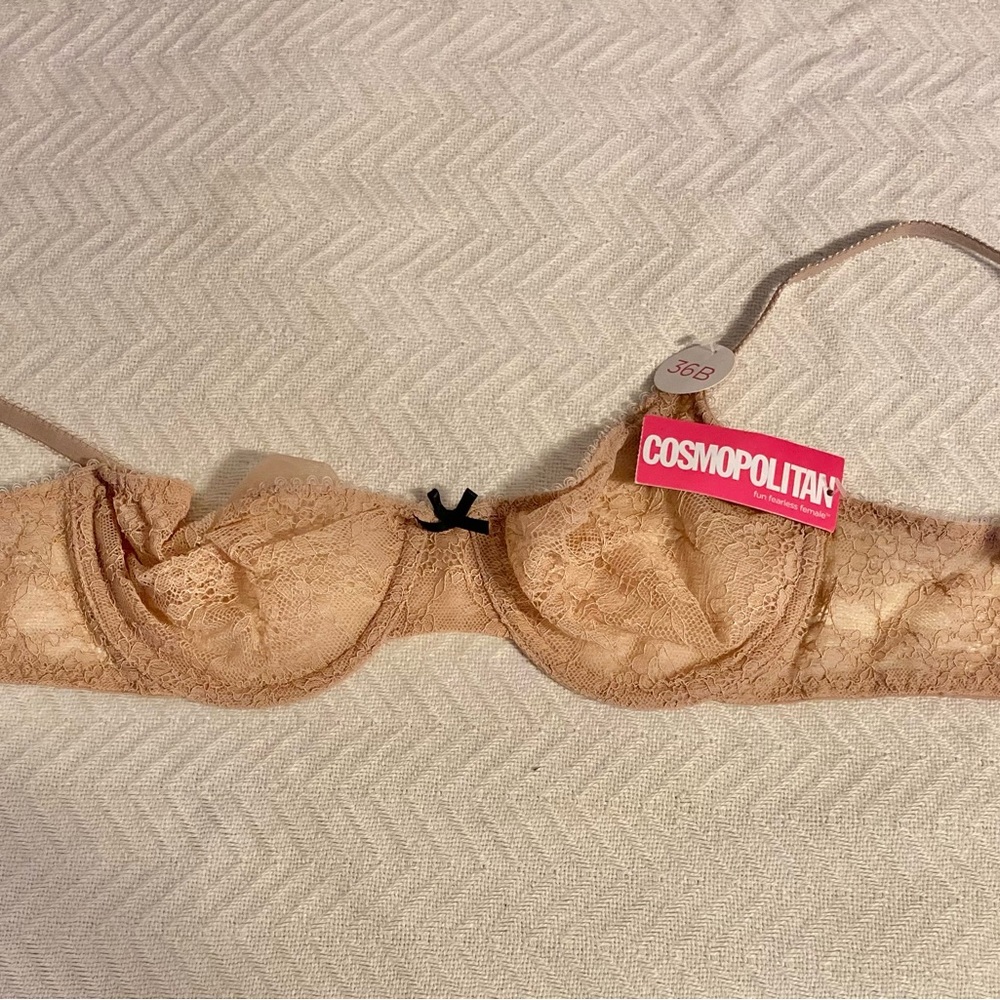 NWT Cosmopolitan shear bra size 36B